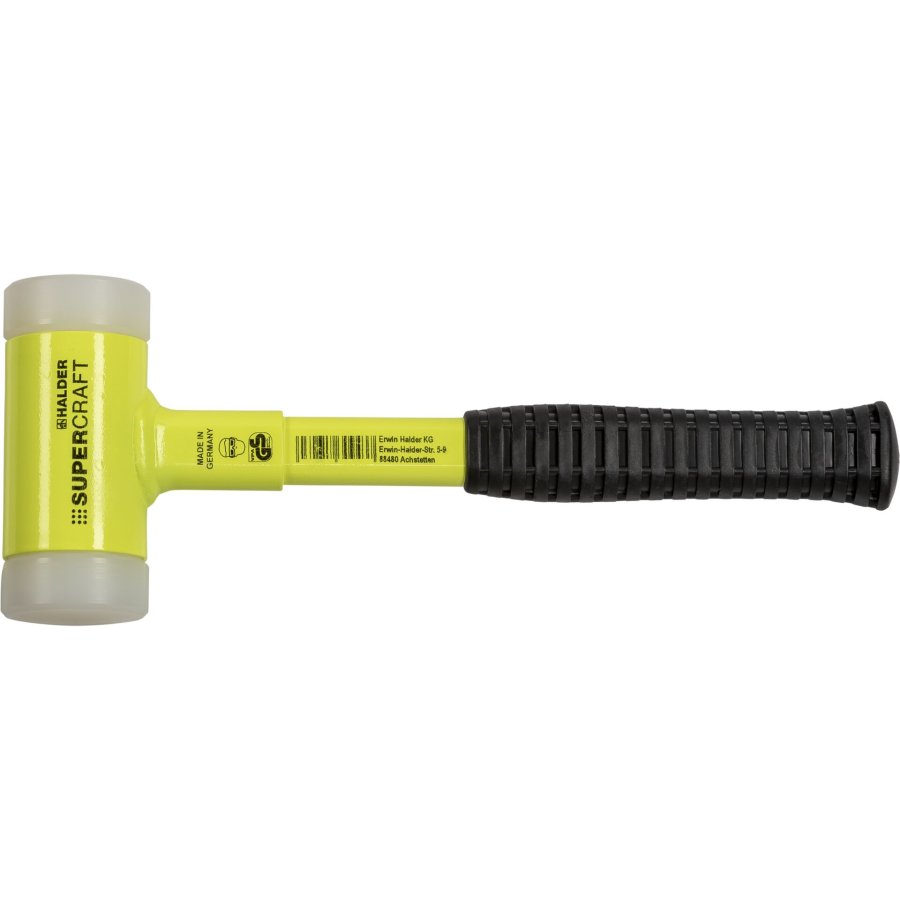 Halder SUPERCRAFT soft-face mallet 40 SUPERCR yellow Grip #1