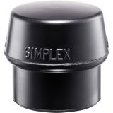 Halder Impact Insert for SIMPLEX soft-face, d.40, rubber comp. #1