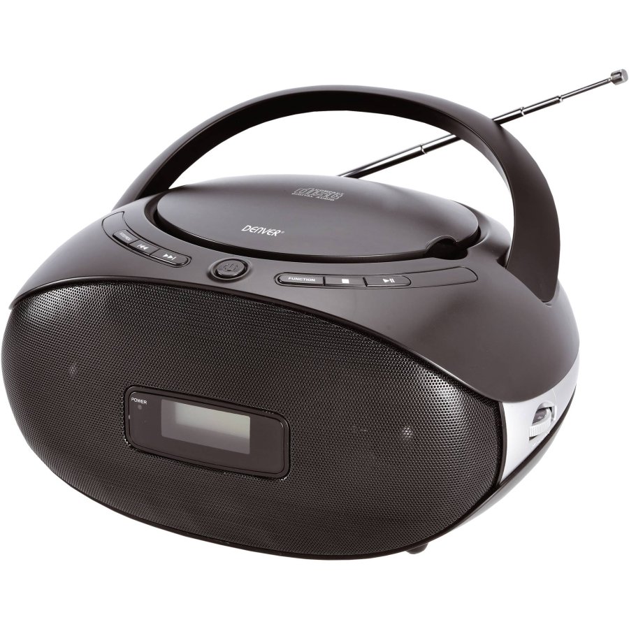 Denver TC-29 Analog 1 W FM Sort MP3-afspilning #1