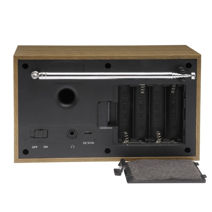 Denver DAB-46DARK GREY Internet Analog & digital Sort, Brun #5