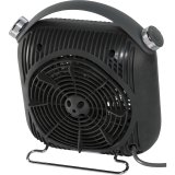 Brbar varmeblser DeLonghi Classic Sort 2400 W #3