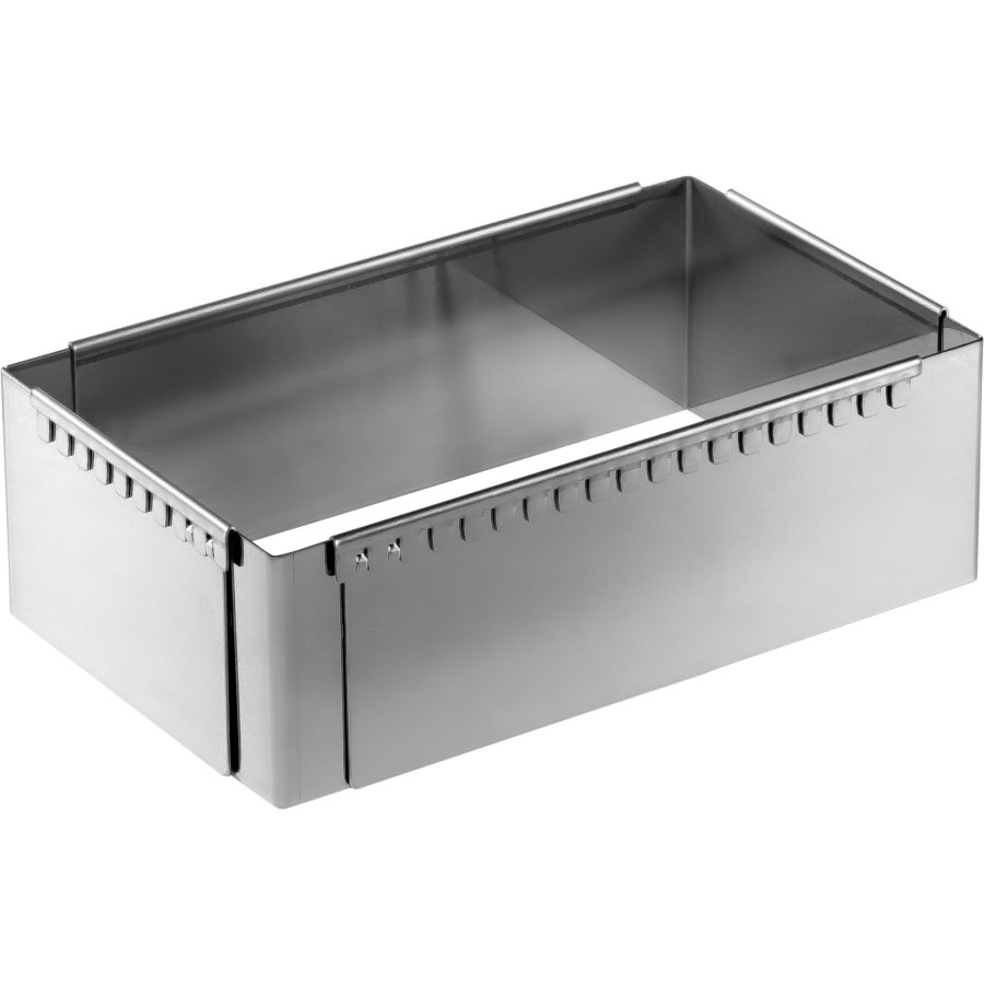 De Buyer Patisserie Frame steel adjustable 21-40 cm square #1