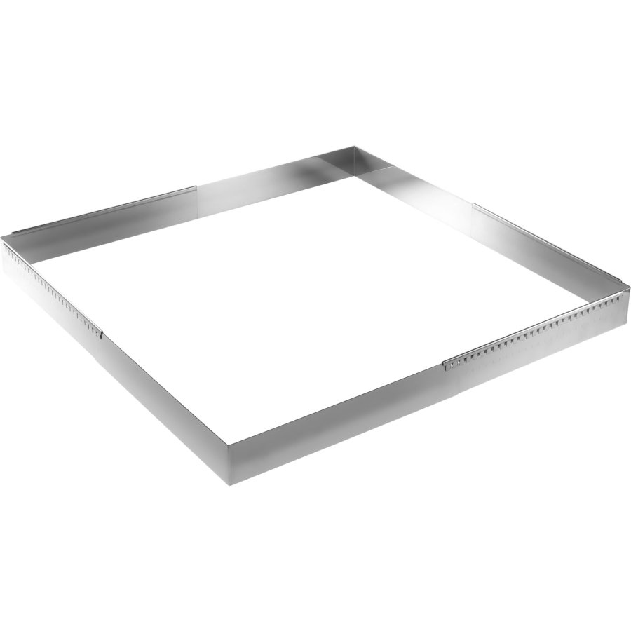 De Buyer Patisserie Frame steel adjustable 30-57 cm square #2