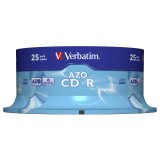 1x25 Verbatim Data Life Plus CD-R 80, 52x Speed, cake box #2