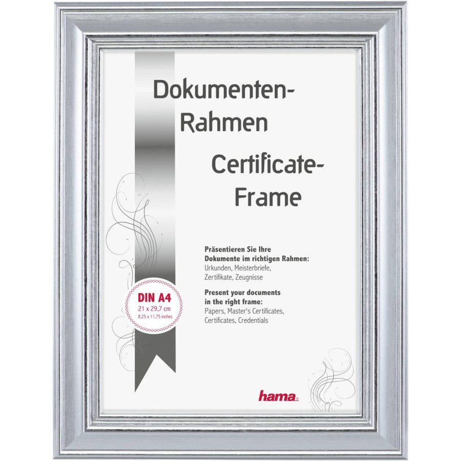 Hama Lobby silver 21x29,7 Resin DIN A4 175811 #1