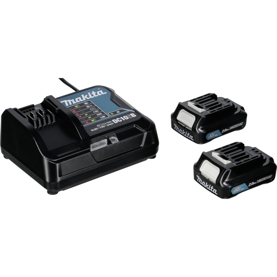 Makita Energy Kit 197658-5 2x BL1021B + DC10SB #1