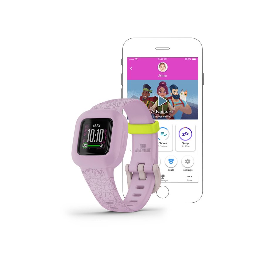 Garmin vivofit jr. 3 Lilac Floral #6