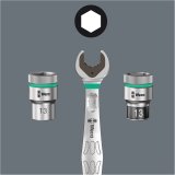 Wera 8100 SA 12HF Zyklop Ratchet Set Switch Lever 1/4  , metric #8