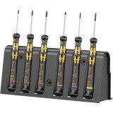 Wera 1550/6 ESD Electrician screwdriver set + Rack #1