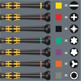 Wera 1578 A/6 ESD Electrician screwdriver set + Rack #8