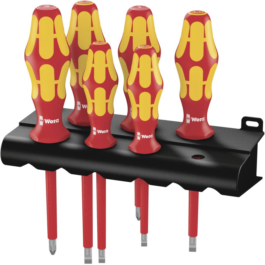 Wera 160 i/6 Rack Screwdriver Set Kraftform Plus Ser.100 #1