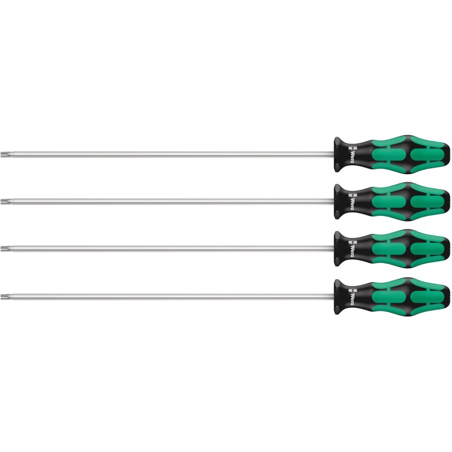 Wera 367/4TORX HF KraftformPlus Screwdriver Set, holdingf.,300mm #1