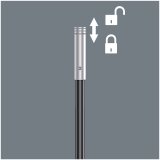 Wera 393 S Bit Holder extra slim with flexible shaft #6