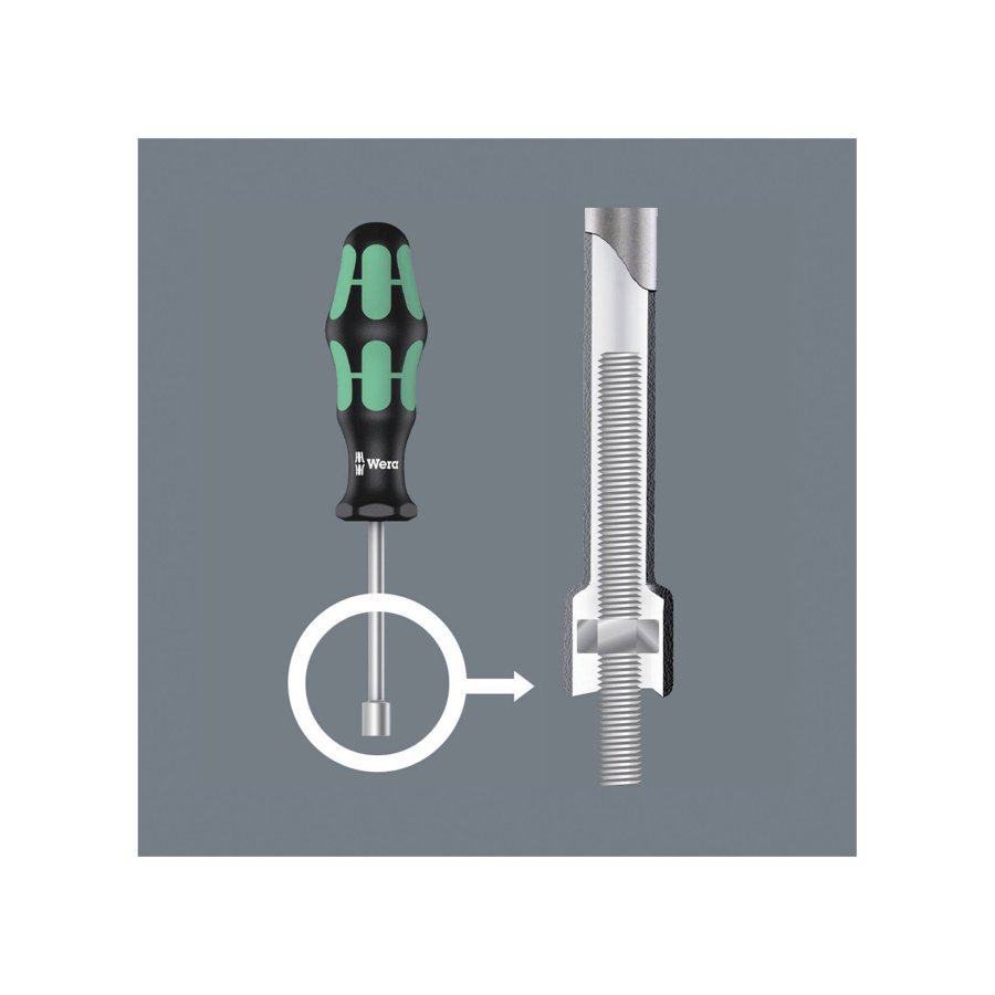Wera 395 HO/3 Sanitary Nutdriver Set #2