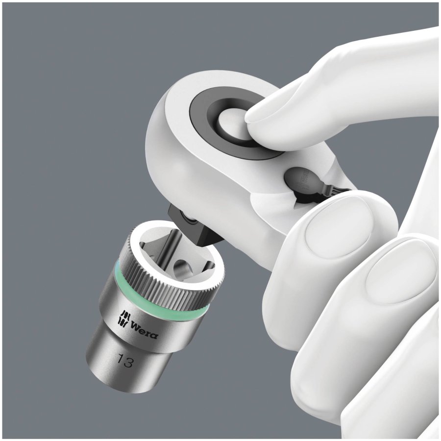 Wera 8006 C Zyklop Hybrid Ratchet switch lever 1/2  Drive #4