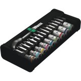 Wera 8100 SA 10 Zyklop Metal Ratchet Push Through 1/4  imperi #2