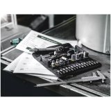 Wera 8100 SA 10 Zyklop Metal Ratchet Push Through 1/4  imperi #8