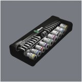 Wera 8100 SB 10 Zyklop Ratchet Set Push Through 3/8  imperial #2