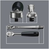 Wera 8100 SB 11 Zyklop Ratchet Set Switch Lever 3/8  imperial #3