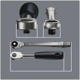 Wera 8100 SB 7 Zyklop Ratchet Push Through Square 3/8  metric #3