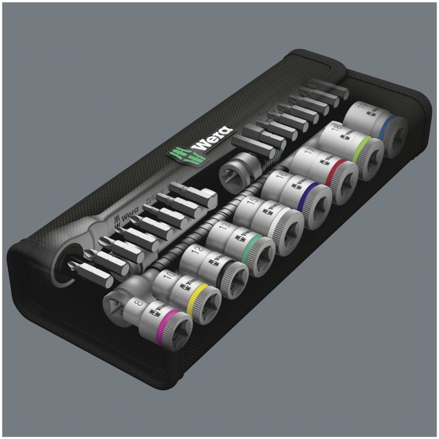 Wera 8100 SB 8 Zyklop Ratchet Switch Lever, 3/8  Drive metric #2