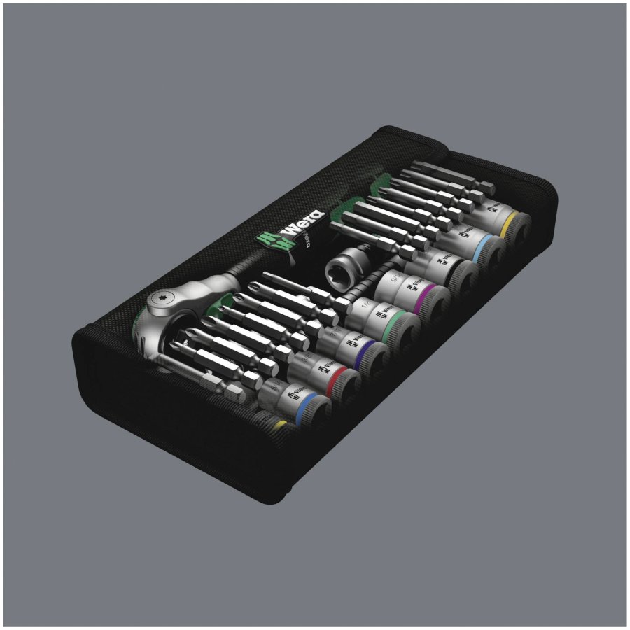 Wera 8100 SB 9 Zyklop Speed Ratchet Set 3/8  Drive imperial #2