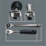 Wera 8100 SC 10 Zyklop Ratchet Push Through Sq. 1/2  imperial #3