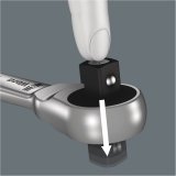 Wera 8100 SC 10 Zyklop Ratchet Push Through Sq. 1/2  imperial #5