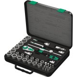 Wera 8100 SC 4 Zyklop Speed Ratchet Set 1/2  Drive imperial #1