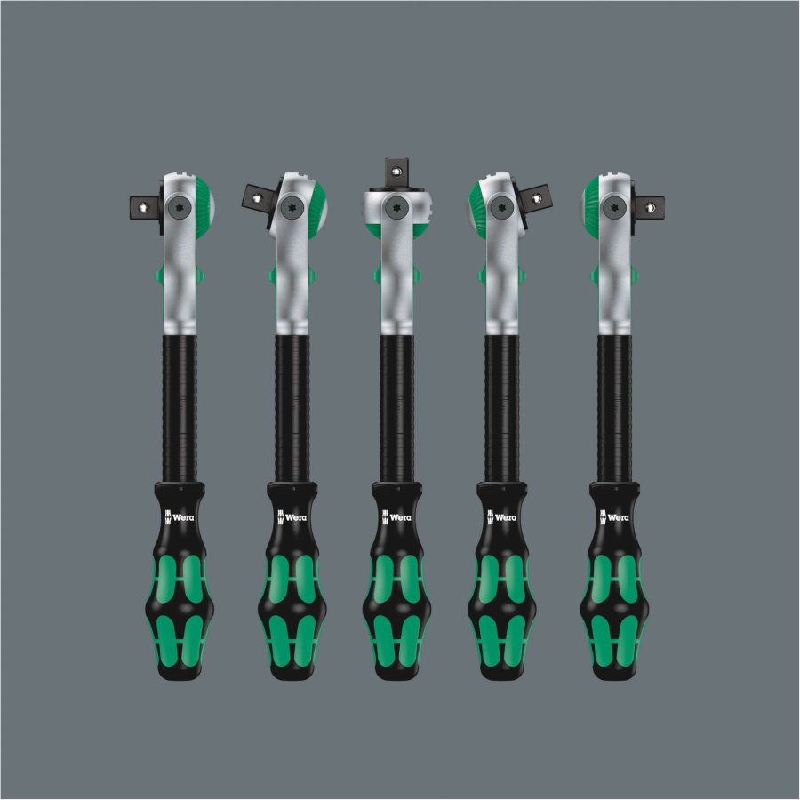 Wera 8100 SC 4 Zyklop Speed Ratchet Set 1/2  Drive imperial #4