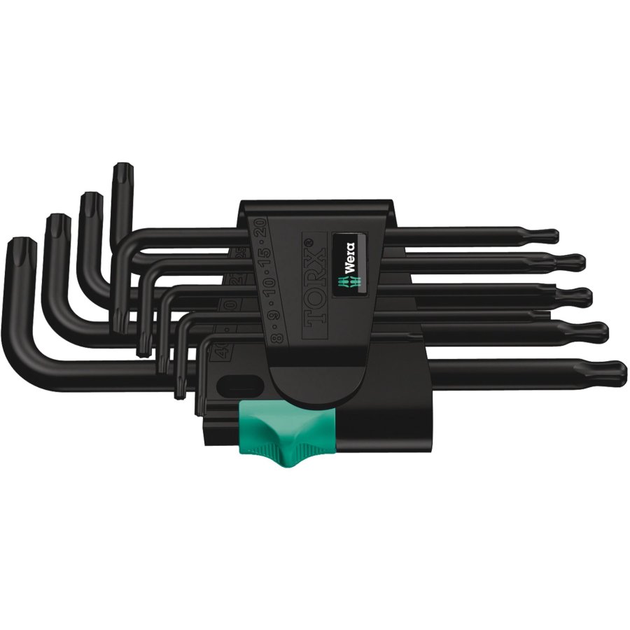 Wera 967/9 TX 1 L-Key Set BlackLaser #1