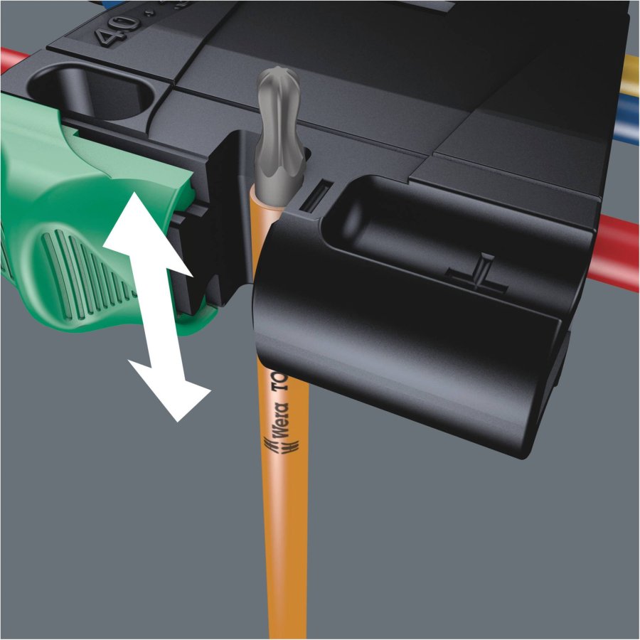 Wera 967/9 TX BO Multicolour 1 L-Key Set for TORX, BlackLaser #4