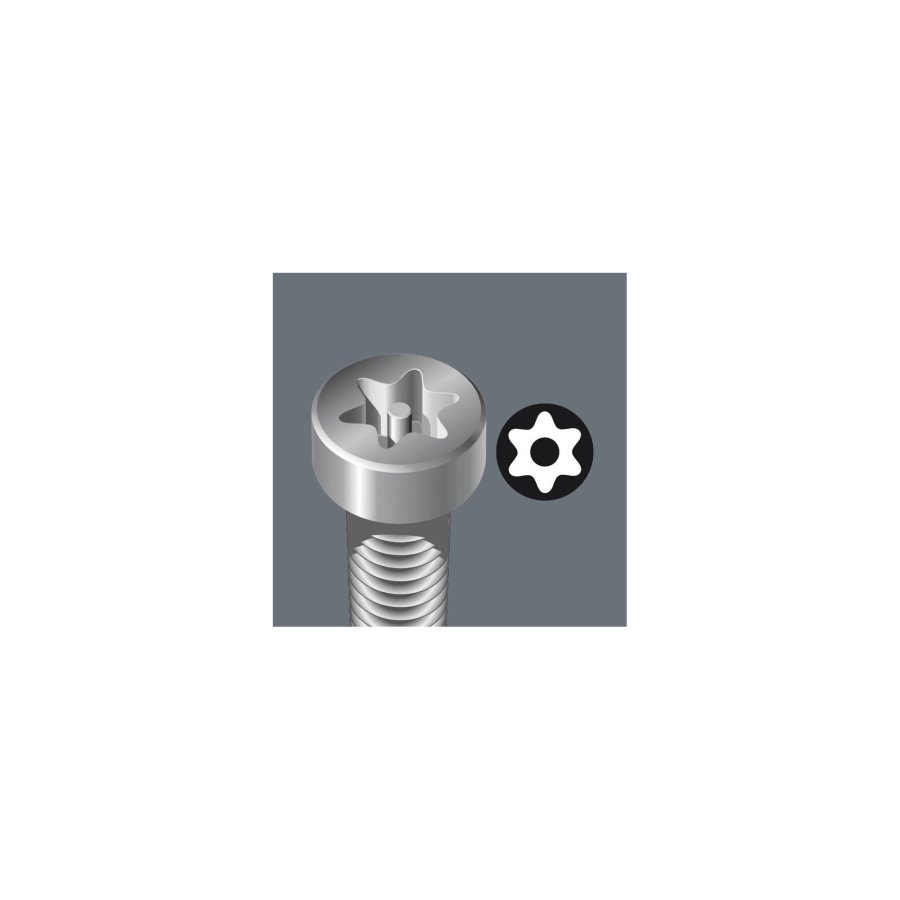 Wera 967/9 TX BO Multicolour 1 L-Key Set for TORX, BlackLaser #7