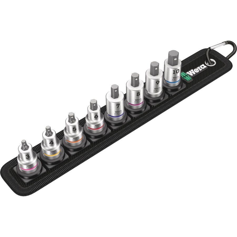 Wera Belt B 2 Zyklop In-Hex-Plus Bit Socket, holding funct. 3/8 #1