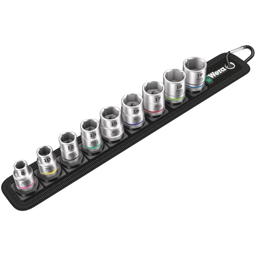 Wera Belt B 4 Zyklop Socket Set 3/8 Drive #1