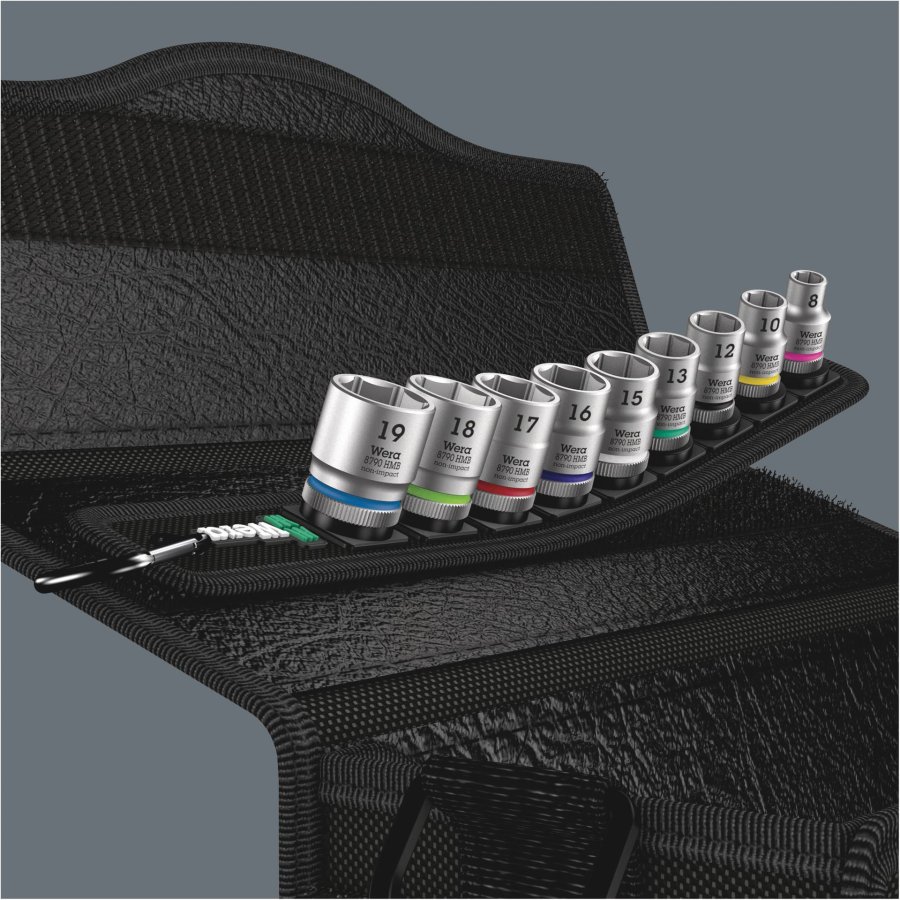 Wera Belt B 4 Zyklop Socket Set 3/8 Drive #3