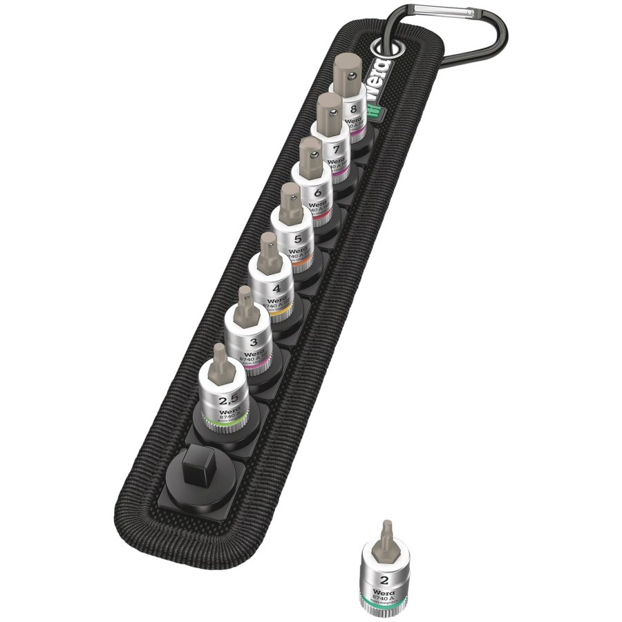 Wera BeltB Imperial 1 Zyklop In- Hex-Plus Socket holding f. 3/8 #2