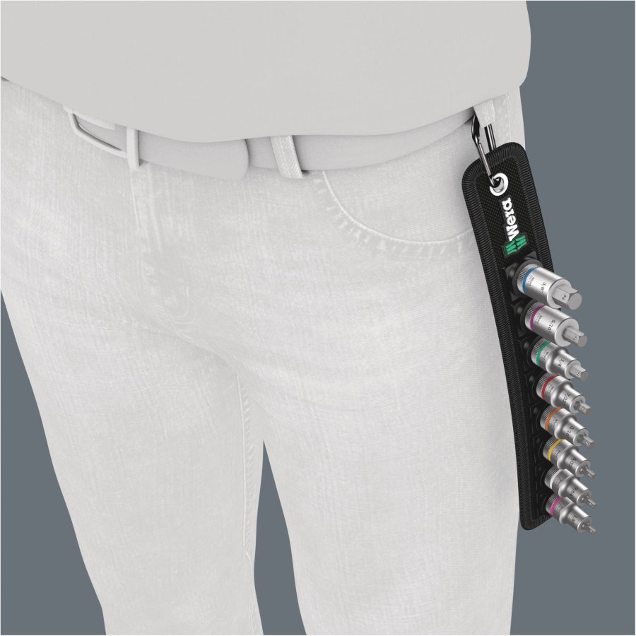 Wera BeltB Imperial 1 Zyklop In- Hex-Plus Socket holding f. 3/8 #4