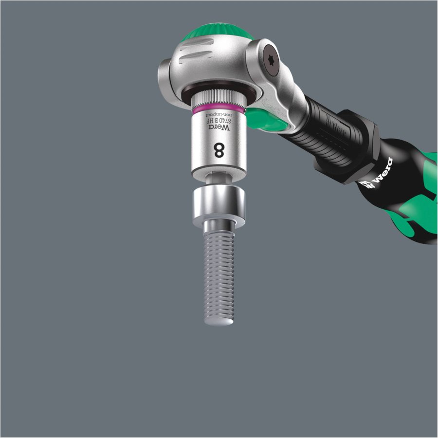Wera BeltB Imperial 1 Zyklop In- Hex-Plus Socket holding f. 3/8 #5