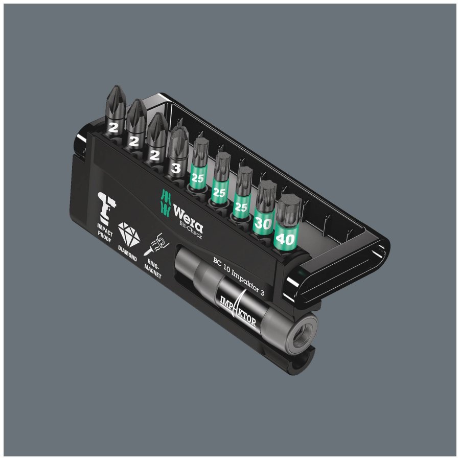 Wera Bit-Check 10 Impaktor 3 #8