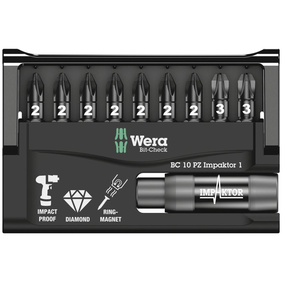 Wera Bit-Check 10 PZ Impaktor 1 #2
