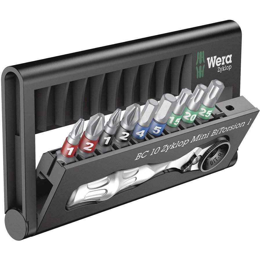 Wera Bit-Check 10 Zyklop Mini BiTorsion 1 #1