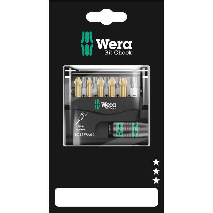 Wera Bit-Check 12 Wood 1 #1