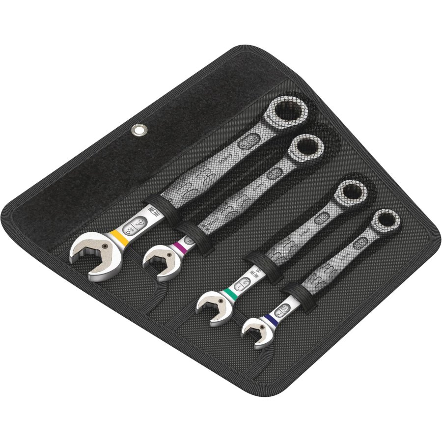 Wera 6000 Joker 4 Imperial Set o Racheting Combination Wrenches #1