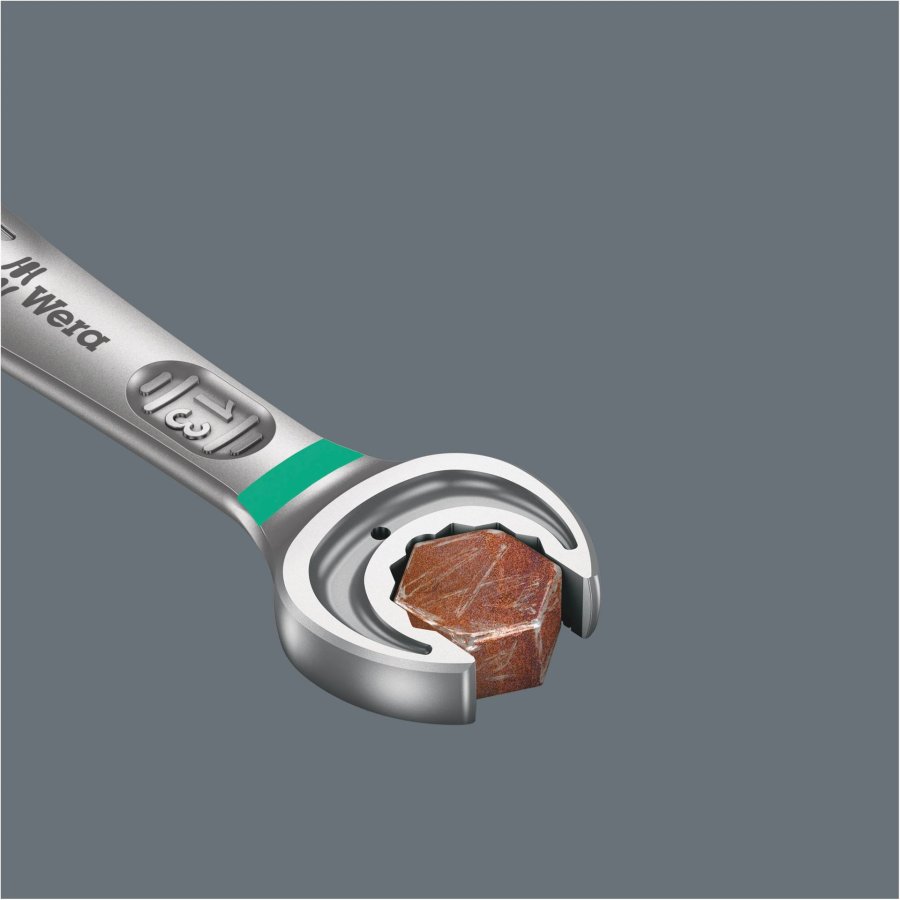 Wera 6000 Joker 4 Imperial Set o Racheting Combination Wrenches #4