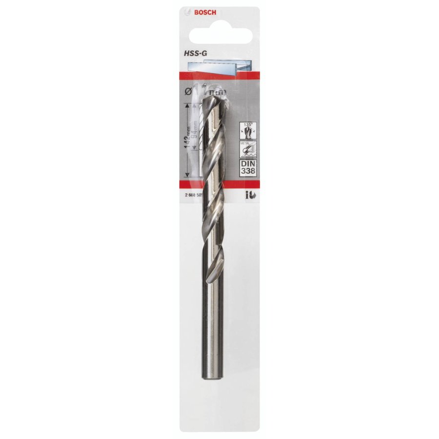 Bosch 1 Metal Drill Bits HSS-G 11,0x94x142mm #2