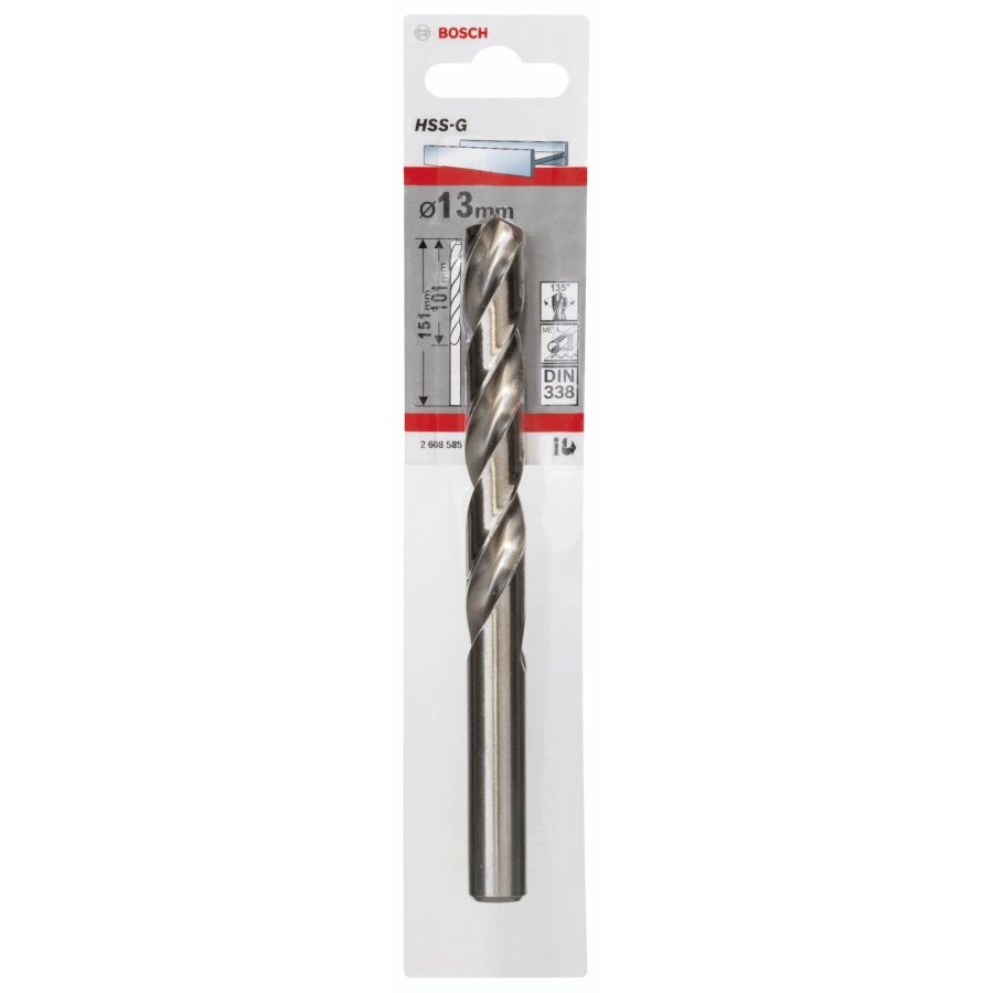 Bosch 1 Metal Drill Bits HSS-G 13,0x101x151mm #2