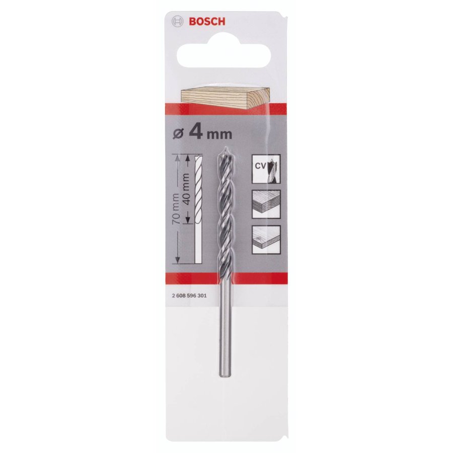 Bosch 1 Wood Drill Bit 4x43x75 #2