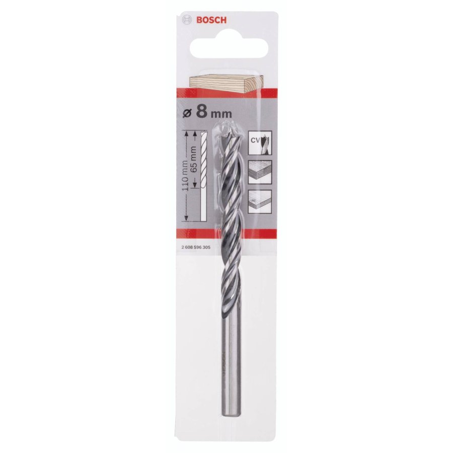 Bosch 1 Wood Drill Bit 8x75x117 #2
