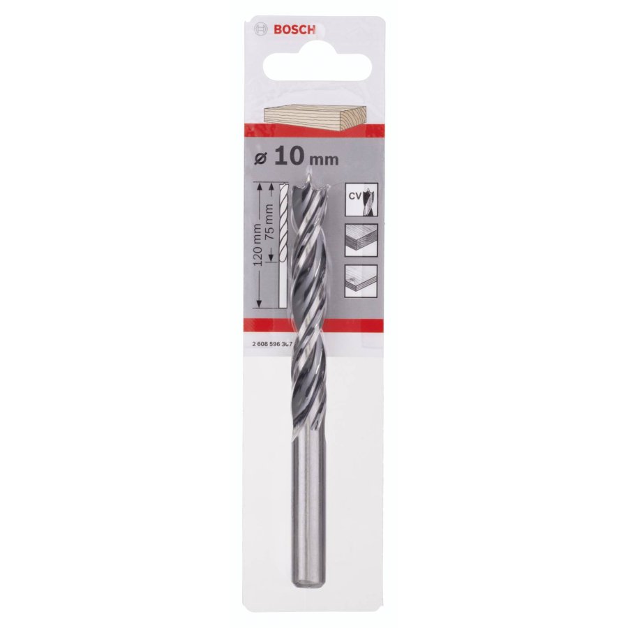 Bosch 1 Wood Drill Bit 10x80x120 #2